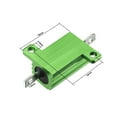 thumbnail image 3 of Aluminum Case Resistor 10W 2.2 Ohm Green Wirewound for  Rod Post 10W2.2RJ, 3 of 4