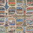 thumbnail image 6 of SAFAVIEH Nantucket Aliah Geometric Cotton Area Rug, Multi, 4' x 6', 6 of 7