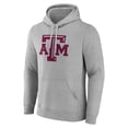 thumbnail image 2 of Men's Fanatics Heather Gray Texas A&M Aggies Applique Fleece Pullover Hoodie, 2 of 3