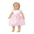 thumbnail image 3 of New Cute Princess Dress Sets For American 18 Inch Girl Doll Clothes Pink Skirts Set For 43cm Baby New Born,OG Girl Doll Toy, 3 of 6