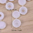 thumbnail image 2 of WRISTBIQUE 50Ud Cubiertas Para Agujeros De Tornillo Plásticas Fácil Instalación Para Techos, 2 of 8