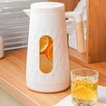 thumbnail image 2 of sruoe Cold Water Kettle, Juice Pitcher with Lid, Gallon Pitcher, Clear Water Pitchers, Lemonade Pitcher with Spout, High Capacity Cold Water Pot, Water Filter Pitcher, Juice Jug, Glass, 2 of 7
