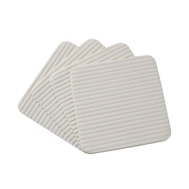 Kearding Paquete de 4 almohadillas para alfombras, pegatina antideslizante, tela no tejida, hogar, oficina, dormitorio, sala de estar, baño, alfombras, Decoración del hogar Kearding HA067624-01