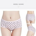 thumbnail image 3 of SILVERCELL Teen Girls Cotton Underwear Hipster Briefs Undies Period Panties for Teenager Big Girls, 1 Piece, Size 10-16T, 3 of 7