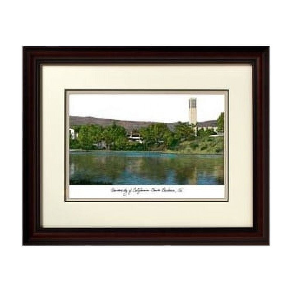 University of Iowa Alumnus Framed Lithograph