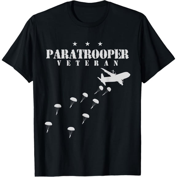 t-shirt Airborne Paratrooper Veteran Infantry Division T-Shirt mens t shirt,black,women,funny,misfits,men,journey