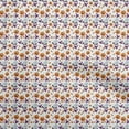 thumbnail image 1 of oneOone Cotton Silk White Fabric Halloween Craft Projects Decor Fabric Printed By The Yard 42 Inch Wide, 1 of 4