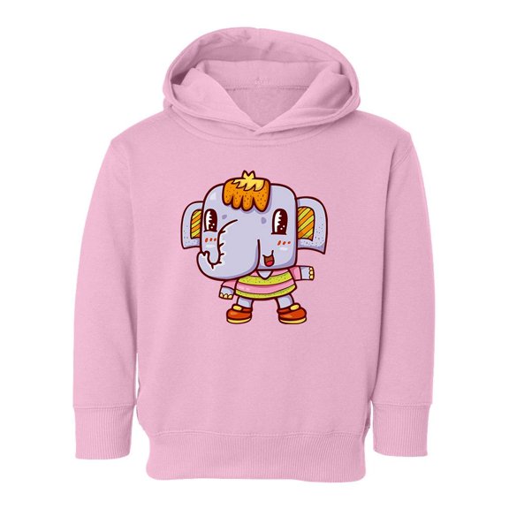 Elephant Smiling Hoodie Toddler -Image by Shutterstock, 4 Toddler