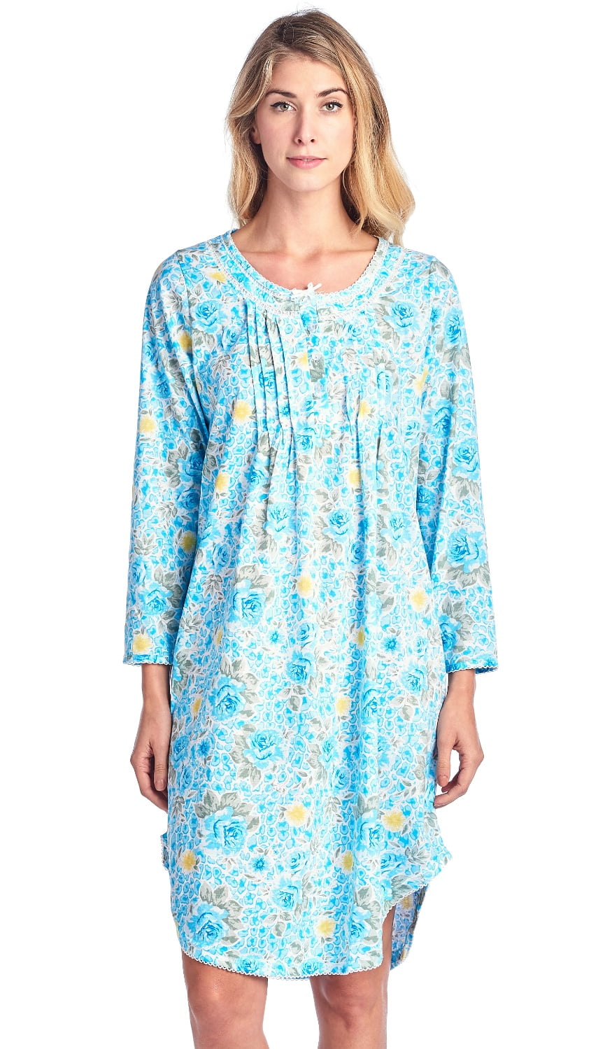 long sleeve nightgown walmart