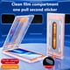 thumbnail image 5 of Pisexur Electrónica para Hombres Adecuado para la Serie 15 Protector de Pantalla HD Extracción Automática Vidrio Templado HD Uso Repetido Electrónica para Niños, Organizador de Electrónica, 5 of 7