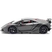 Lamborghini Sesto Elemento Matt Grey 1/24 Diecast Car Model by Bburago