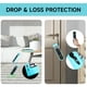 thumbnail image 4 of Funda Universal De Control Remoto Funda Silicona Control Remoto Anti Lost para Hisense EN2P30H EN2R30N Azul Claro Azul Likrtyny Para estrenar, 4 of 8