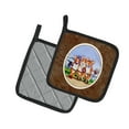 thumbnail image 2 of Carolines Treasures 7283PTHD Cowboy Corgi Pair of Pot Holders , 7.5HX7.5W, multicolor, 2 of 3