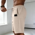 thumbnail image 5 of Timoontee Men's Cargo Shorts Mid Thigh Fit Adjustable Waist Multiple Storage Pockets Soft Comfortable Feel Great Yellow XL, 5 of 6