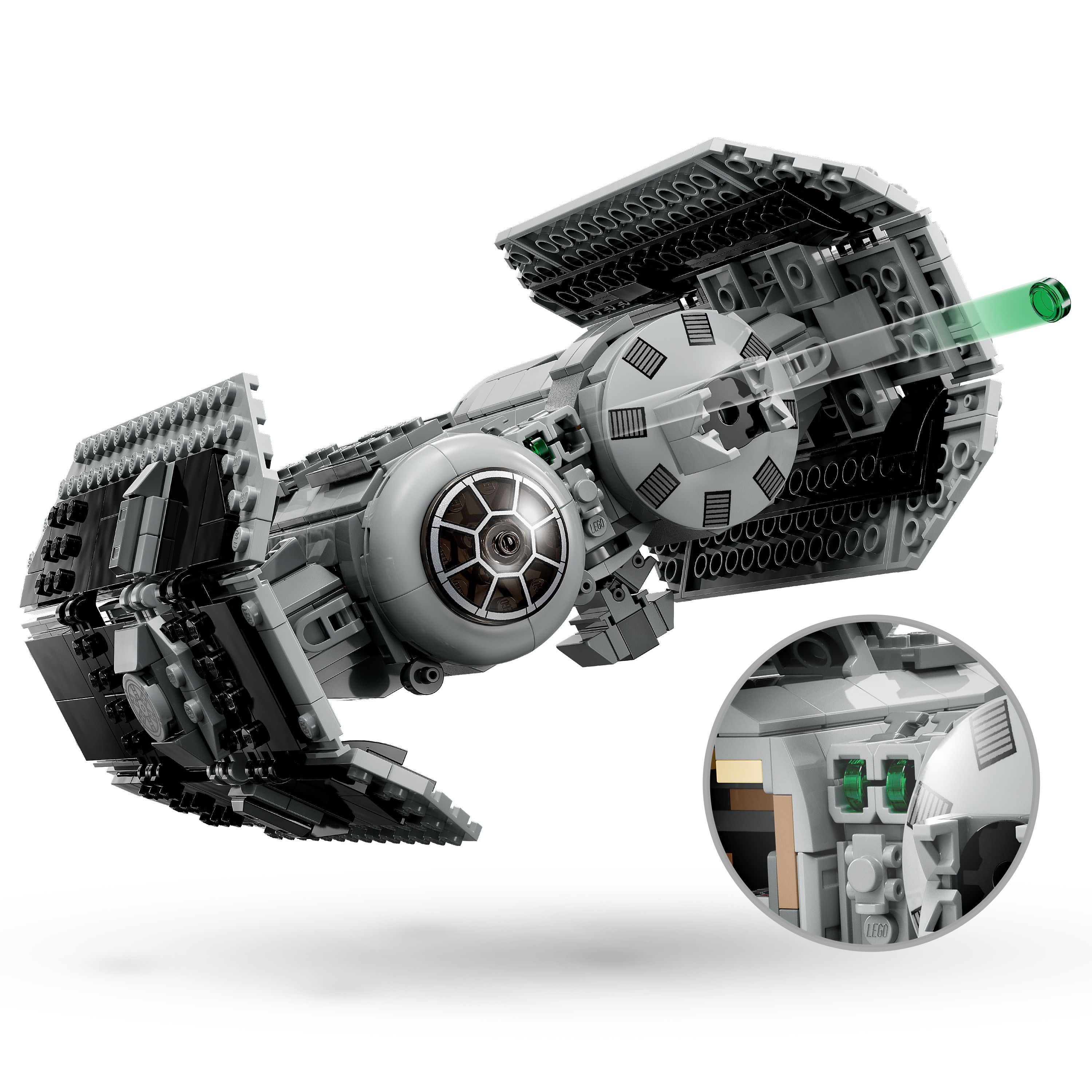 Pastor kommando Andet LEGO Star Wars TIE Bomber Starfighter Buildable Toy 75347 - Walmart.com
