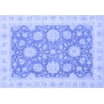 thumbnail image 1 of Ahgly Company Indoor Rectangle Oriental Blue Traditional Area Rugs, 8' x 12', 1 of 4