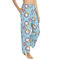 thumbnail image 2 of Fotbe Gnome Pool Party Women's Pajama Pants,Sleepwear Pants,Pj Bottoms Drawstring And Pockets-XX-Large, 2 of 9