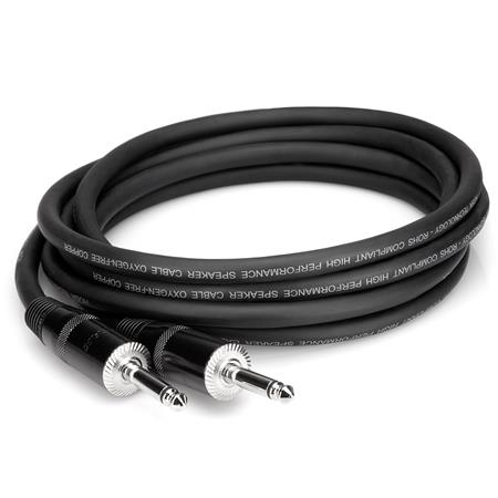 75' 1/4" Phone Male to 1/4" Phone Male Speaker Cable, 14 AWG - image 1 of 2