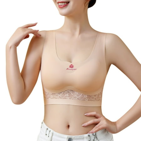 

fvwitlyh Bras for Women Sports Bra 36c Push up Bras for Women Ladies Seamless Beauty Back Underwear No Steel Ring Sports Bras for Women Medium Support