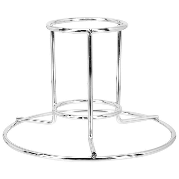OULII Lot de 1 Grille à Poulet pour BBQ Grille de Rôtissage en Acier Inoxydable pour Poulet pour Restaurant Cuisson Extérieure