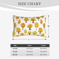 thumbnail image 3 of Plush Throw Pillow Covers, autumn tree Pillow Cases with Invisible Zipper, Breathable Microfiber Pillow Cases Standard Size for Sleeping Bedroom Sofa Living Room, 3 of 5
