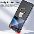 thumbnail image 5 of for Motorola Razr+ 2023 Case with Ring, [Integrated Screen Protector] Slim Hard PC Motorola Rarz Plus Back Cover Full Coverage Phone Case with Ring for Motorola Razr Plus 2023 Black, 5 of 13