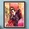 thumbnail image 3 of Kit de pintura por números DIY Singer Hand Oil Art Picture Craft Home Decor (H1601), 3 of 9