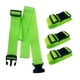 thumbnail image 4 of 4x Corturas de equipaje Cinturas de viaje conector para bolsa de equipaje Sostiene la maleta juntas Corturas de fijación de fijación Cinturas de embal Verde, 4 of 9