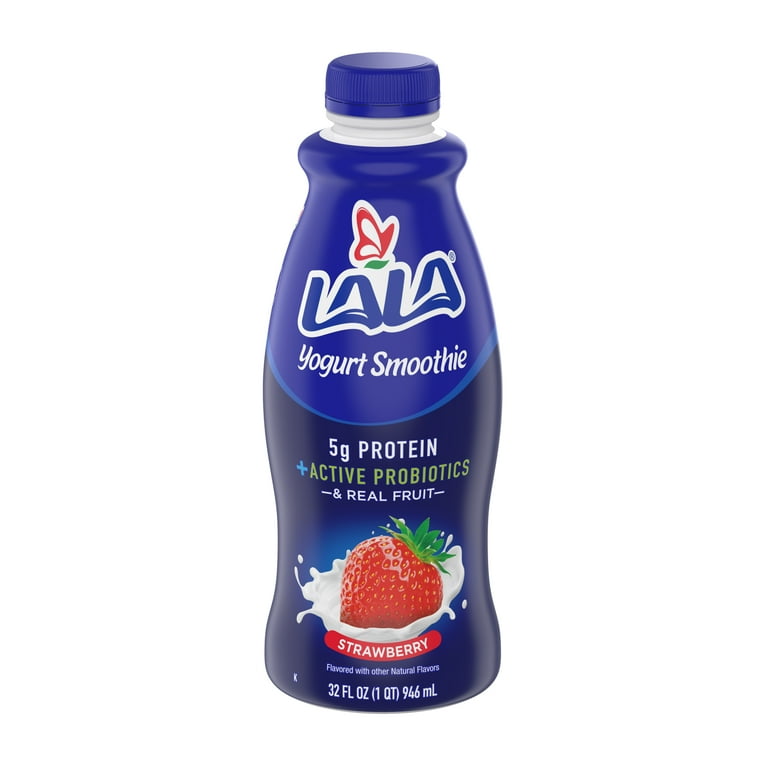 LALA Probiotic Protein Yogurt Smoothie Drink for Kids and Adults