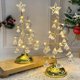 thumbnail image 2 of Luz LED de hierro para árbol de Navidad, lámpara de mesa de cristal para decoración del hogar, regalo de Navidad, Año Nuevo, 2023, 2 of 4