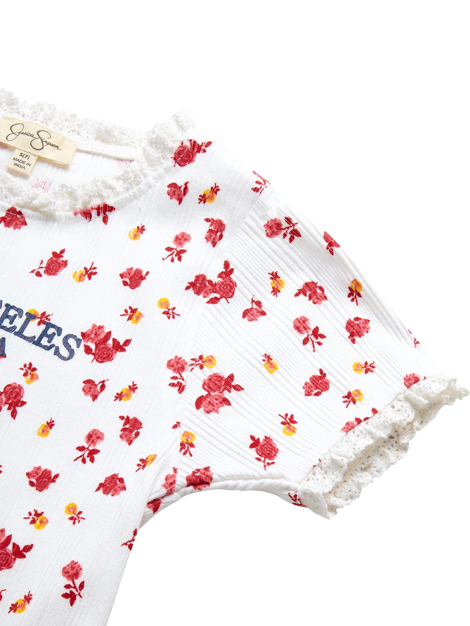 Jessica Simpson Girls' Short Sleeve Tee, Sizes 7-16