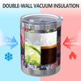 thumbnail image 2 of 12oz Tumblers Pioneer Flower Vacuum Insulated Stainless Steel Travel Tumbler Cups Mug with Lid and Straw for Beer,Coffee,Beverages with Cleaning Brush for Cold & Hot Drinks, 2 of 5