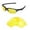 Yellow - Non Polarized, variant on Walleva Ice Blue Polarized Vented Replacement Lenses for Oakley Half Jacket XLJ Sunglasses