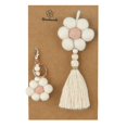 thumbnail image 3 of S 5020 Llaveros de tapiz nórdico pequeño, tejido a mano, accesorios para fotografía de habitación, colgante de pared, 2 uds., 3 of 5