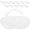 thumbnail image 4 of 12Pcs Disposable Eye Covers Outdoor Travel Sleeping Eye Masks Game Eye Masks for Home Office, 4 of 8