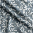 thumbnail image 1 of Soimoi Bird With Leaves Print,Cotton Cambric, Quilting Fabric Sold by The Yard 42 Inch Wide, Medium Weight Cotton Fabric, SewingSupplies, Grayish Blue, 1 of 1