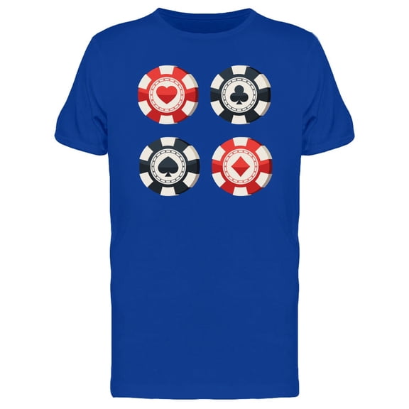 Casino Chips Tee Men's -Image by Shutterstock