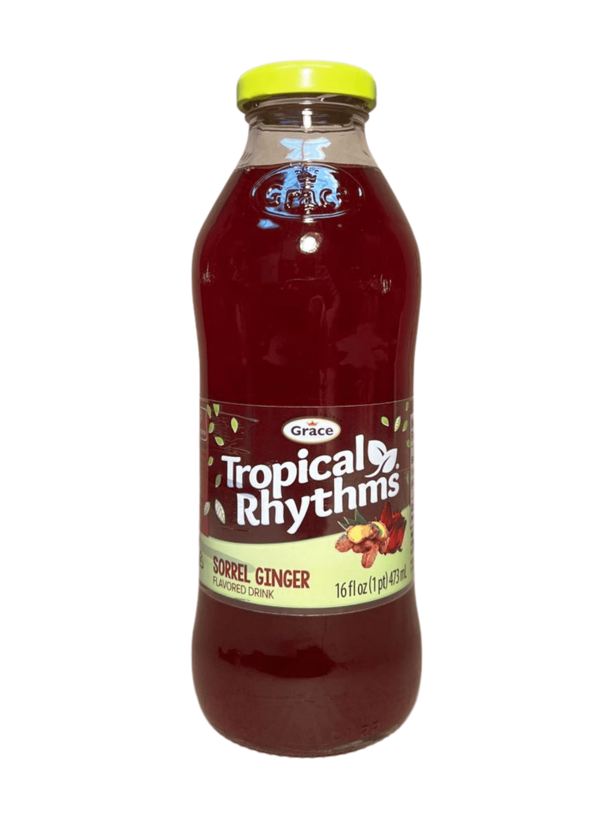 Grace Tropical Rhythms Natural Sorrel Ginger Flavored Drink 16 fl oz ...