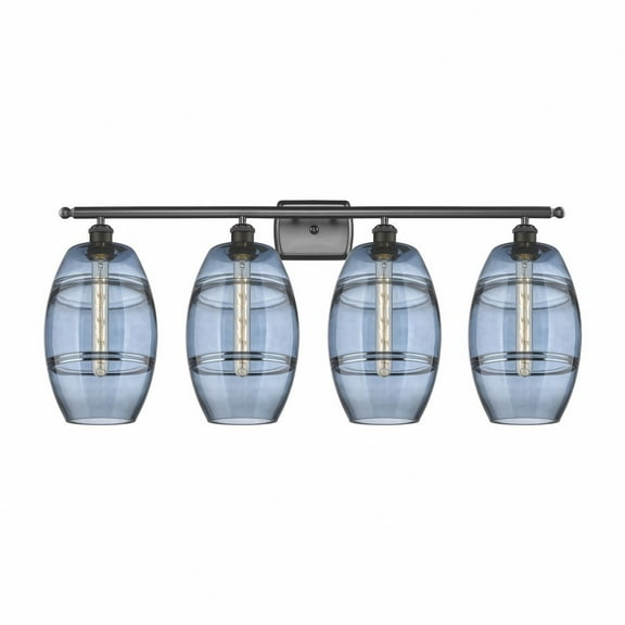 Innovations Lighting - Vaz - 4 Light Bath Vanity In Industrial Style-10.88