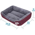 thumbnail image 6 of 23-Inch Self Warming Pet Bed For Cat or Dog, Rectangle, 6 of 7