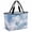 LightBLue, variant on Flowers Bird Beach Bag for Women, Large Breathable Mesh Beach Tote Bag, Vintage Lavender Purple Botanical Leaf Sandproof Lightweight Travel Bags for Vacation Picnic Swimming Pool 15.7"x15.7"x9.1"