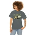 thumbnail image 2 of Heavy Equipment Truck Driver Camouflage American Flag T-Shirt, 2 of 4