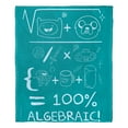 thumbnail image 3 of Adventure Time Algebraic Kids Silk Touch Throw Blanket, 50 x 60 inches, 3 of 5