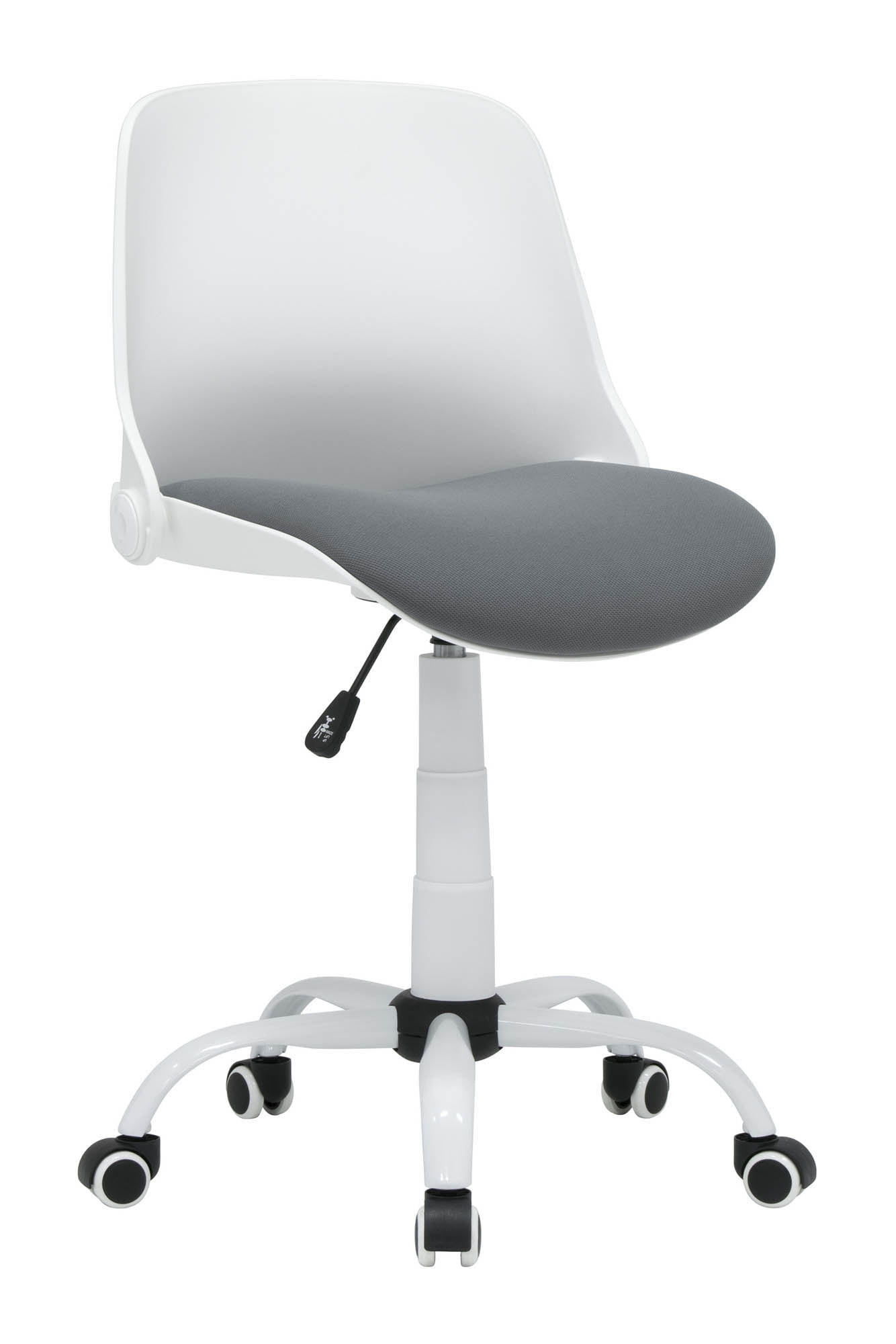 Ambient tandarts Veraangenamen Offex Folding Back Modern Swivel Office Task Chair - White, Grey -  Walmart.com
