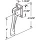 thumbnail image 2 of Tope de puerta desplegable Prime-Line J 4538, color bronce, 10 cm, 2 of 2