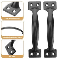 unbranded 10 Pc Black Door Handle Kitchen Cabinet Handles Vintage Drawer