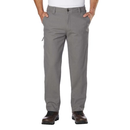 GH Bass Men’s Canvas Pant – Gray, 40 x 36