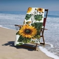 thumbnail image 4 of PHYHOO Floral Spring Printed Microfiber Sand Free Pool Towel Lightweight Oversized Quick Dry Absorbent Compact Travel Must Have for The Swimming, Yoga, Camping, Summer Cruise Ship Esse 30x60in, 4 of 8