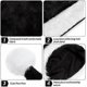 thumbnail image 3 of Long Christmas Hat Santa Hat Adult Red Plush Santa Claus Hat with Thick Fur Edge, Santa Claus Hat for Christmas Party, 3 of 4