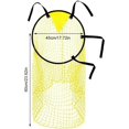 thumbnail image 7 of Soccer Nets Goals for Backyard, 17.7 inch Diamete Kids Soccer Goal for Training, Football Soccer Target Net Practice Equipment to Improve Shooting Accuracy, Easy to Attach and Detach, Yellow, 7 of 7
